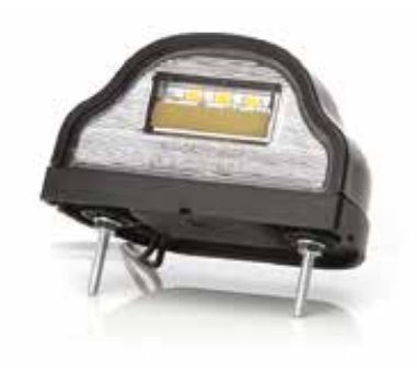 Plaka Lambası LedlI Beyaz ADR 12-24V K0,5